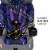KidsEmbrace Marvel Black Panther Combination 5 Point Harness Booster Car Seat Perspective: back