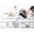 Brentwood HM-44 150 Watt 5 Speed Electric Kitchen Egg Beater Hand Mixer, Black Perspective: back