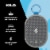 Skullcandy Kilo™ Compact Wireless Speaker - Light Grey Perspective: back