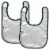 GB 2PK Baby Bibs Perspective: back