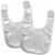 MasterPieces® NCAA Kansas Baby Jayhawk Bibs Perspective: back
