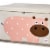 3 Sprouts Kids Toy Chest - Storage Trunk for Boys and Girls Room - Hippo Perspective: back