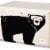 3 Sprouts Kids Toy Chest - Storage Trunk for Boys and Girls Room - Bear Perspective: back