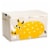 3 Sprouts Kids Toy Chest - Storage Trunk for Boys and Girls Room, Rhino Perspective: back