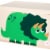3 Sprouts Kids Toy Chest - Storage Trunk for Boys and Girls Room, Dinosaur Perspective: back
