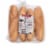 Parisian Star™ Artisan Hoagie Rolls Perspective: back