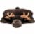 Pillow Pets Wild Animals Wild Moose Plush Toy Perspective: back