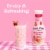 Califia Farms® Strawberry Creme Coconut & Strawberry Drink Perspective: back