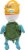 Lots O' Knots Turtle Dog Toy Perspective: back