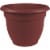 Bloem Ariana 10 In. Plastic Self Watering Burnt Red Planter AP1013 Perspective: back