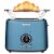 Sencor 2-Slot Toaster with Digital Button and Rack - Blue Perspective: back