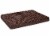FurHaven Ultra Plush Deluxe Orthopedic Pet Bed - Chocolate Perspective: back