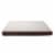 FurHaven Faux Sheepskin & Suede Deluxe Memory Foam Pet Bed|Jumbo, Espresso Perspective: back