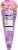 Popcornopolis® Unicorn Popcorn Lemon & Berry Flavored Indulgent Popcorn Cone Perspective: back