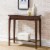 Leick Home Stratus Hall Stand in Heartwood Cherry Perspective: back