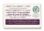 Sunaroma Patchouli Oil with Kakadu Plum and Lavender Oil Bar Soap Perspective: back