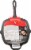 Victoria Cast Iron Square Grill Pan Perspective: back