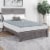 Dream Serenity Cool Point 3 Memory Foam Mattress Topper Queen Perspective: back