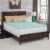 Dream Serenity EcoZone 1.5 Memory Foam Mattress Topper Full Perspective: back