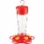 More Birds Ruby 10 Oz. Glass Hummingbird Feeder 35-RUB Perspective: back