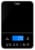 Ozeri Touch III 22 lbs (10 kg) Digital Kitchen Scale with Calorie Counter, in Tempered Glass Perspective: back