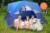 GigaTent Garfield Mt80 2 Room Tent Perspective: back