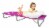 GigaTent Junior Cot - Pink Perspective: back