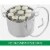 McSunley Stainless Steel Canner - 21.5 QT Perspective: back