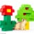 100 Pcs BiOBUDDi Assorted Blocks Set Perspective: back