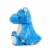 Warmies Dragon Stuffed Animal - Blue Perspective: back