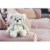 Warmies Microwavable Plush Marshmallow Bear Perspective: back