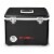 ENGEL 19 Qt Air Tight Dry Box & Insulated Ice Cooler with Shoulder Strap, Black Perspective: back
