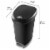 Sterilite 12.6 Gallon Locking Lid Step On Kitchen Wastebasket Trashcan, 2 Pack Perspective: back