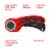 Precision Quilting Tools 45mm Deluxe Rotary Cutter Red - 3 Extra Blades Perspective: back
