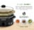 Chefman Natural Slow Cooker - Black Perspective: back