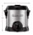 Chefman Fry Guy Deep Fryer - Silver/Black Perspective: back