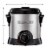 Chefman Fry Guy Deep Fryer - Silver/Black Perspective: back