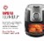 Chefman TurboFry Air Fryer - Black Perspective: back