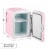 Chefman Portable Mirrored Personal Fridge Perspective: back
