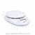 Furinno FK150 DaPur Precision Kitchen Scale - White Perspective: back