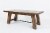 Cannon Valley Trestle Cocktail Table Perspective: back