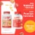 SmartyPants Kids Plus Multvitamin & Omega 3 Gummies Supplement with Vitamins C, D3, B12, Zinc Perspective: back