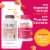 SmartyPants Women's Plus Multivitamin & Omegas Gummies with Vitamins C, D3, B12 & Zinc Perspective: back