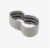 Oak and Reed Fabric Elastic Hip Band, Grey Perspective: back