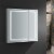 Fresca Spazio 36  Wide X 36  Tall Bathroom Medicine Cabinet W/ Led Lighting & Defogger Perspective: back