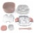 Bentgo® Salad On-The-Go Container - Blush Marble Perspective: back