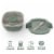 Bentgo Salad On-The-Go Food Container - Khaki Green Perspective: back