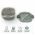 Bentgo Salad On-The-Go Food Container - Khaki Green Perspective: back