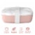 Bentgo Classic On-The-Go Food Container - Blush Marble Perspective: back
