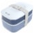 Bentgo® Classic Stackable Lunch Box - Slate Perspective: back